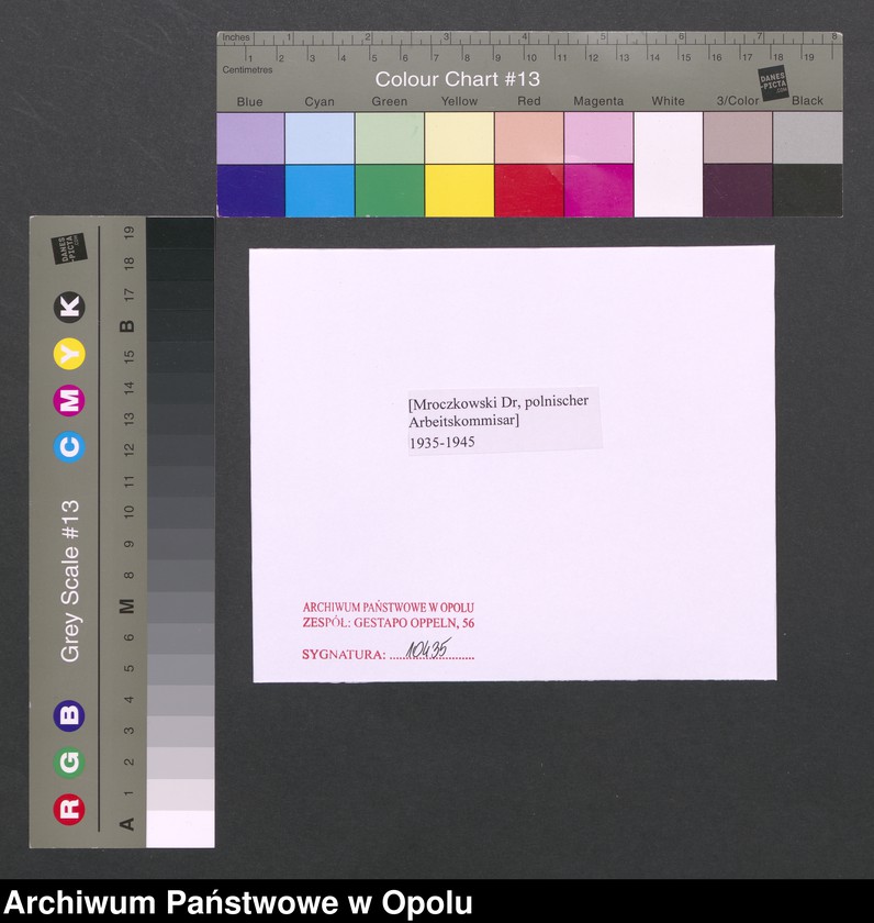 Obraz 2 z jednostki "[Mroczkowski Dr, polnischer Arbeitskommisar]"