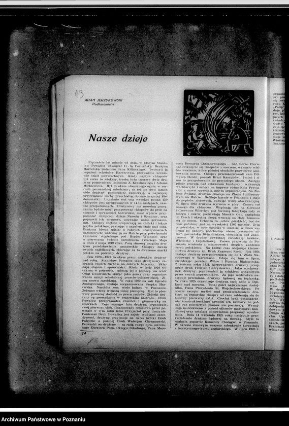 Obraz 18 z jednostki "Księga Pamiątkowa harcerskiej drużyny Wilków Morskich w Poznaniu wydana z okazji 15- lecia istnienia drużyny"