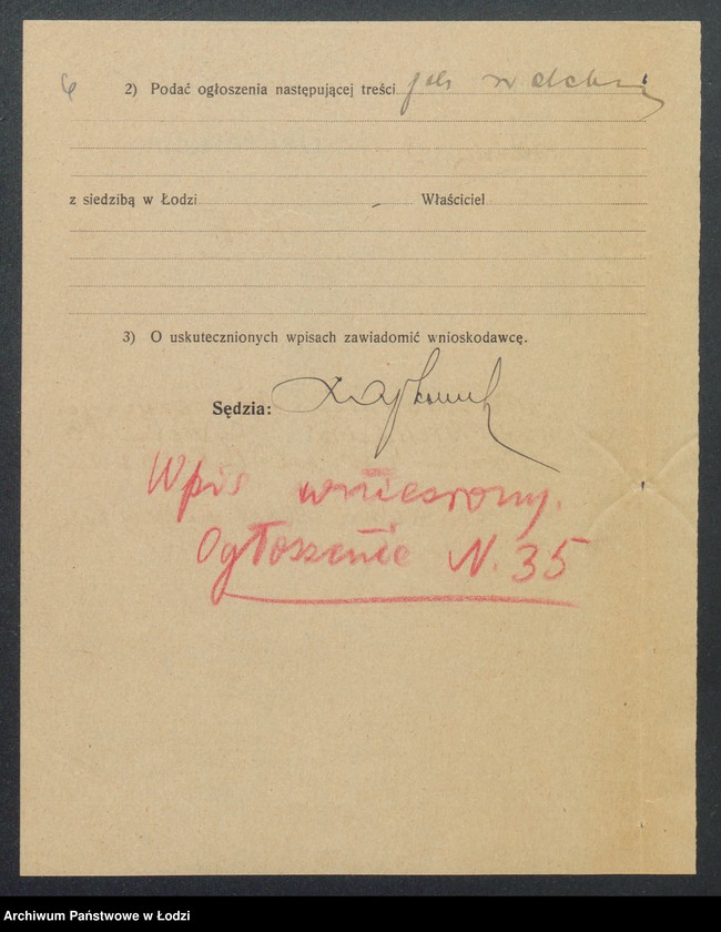 Obraz 8 z jednostki "Edmund Michaelis – farbiarnia i merceryzacja"