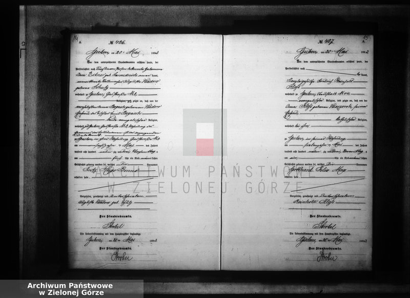 image.from.unit.number "Geburts-Neben-Register, Band II von No 413 bis No 826"