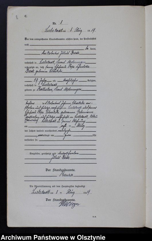 image.from.unit.number "Sterbe-Neben-Register Nr 1 - 43"