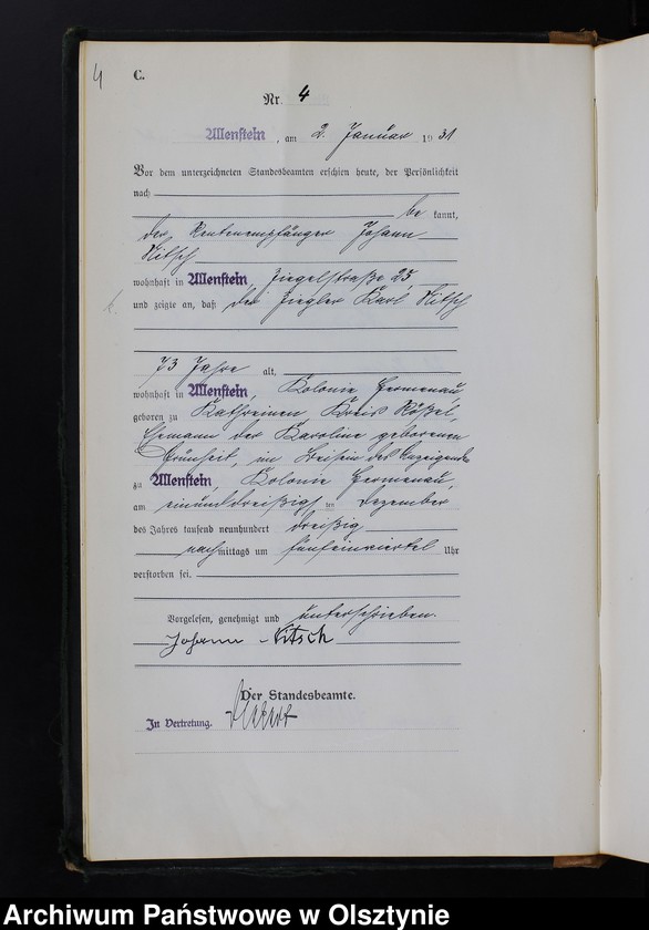 image.from.unit.number "Sterbe-Haupt-Register Nr 1-622"