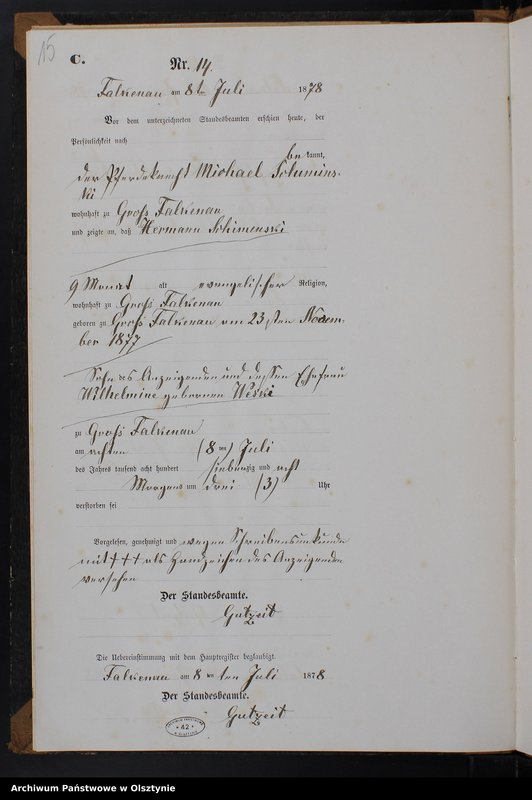 image.from.unit.number "Sterbe-Neben-Register Nr 1 - 29"