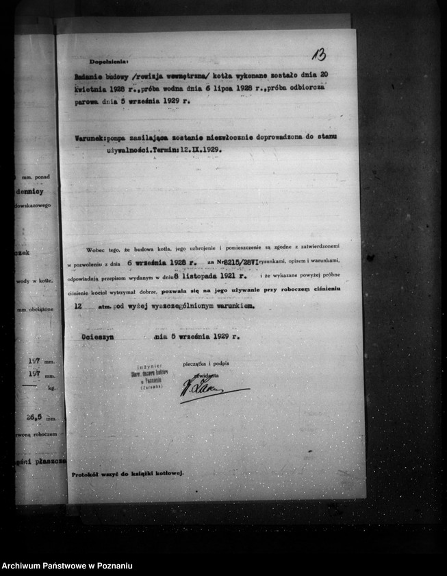 Obraz 17 z jednostki "Majętność Ocieszyn pow. obornicki, własność Skrzydlewski nr woj. kotła 8541"