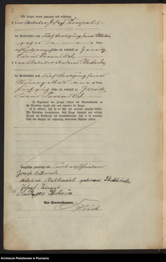 Obraz 5 z jednostki "Księga małżeństw t. III"