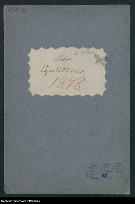 Obraz 2 z jednostki "Księga małżeństw"