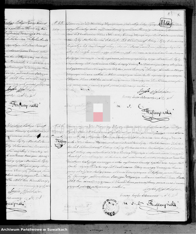 image.from.unit.number "Duplikat akt urodzonych, zaślubionych i zmarłych urzędnika Stanu Cywilnego wyznania mojżeszowego Okręgu Wiejsieje pro 1864"