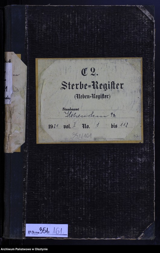 image.from.unit.number "Sterbe-Neben-Register Nr 1 - 112"