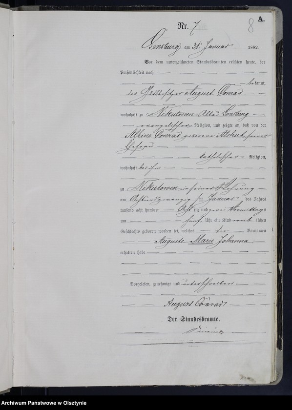 image.from.unit.number "Geburts-Haupt-Register Nr 1 - 147"