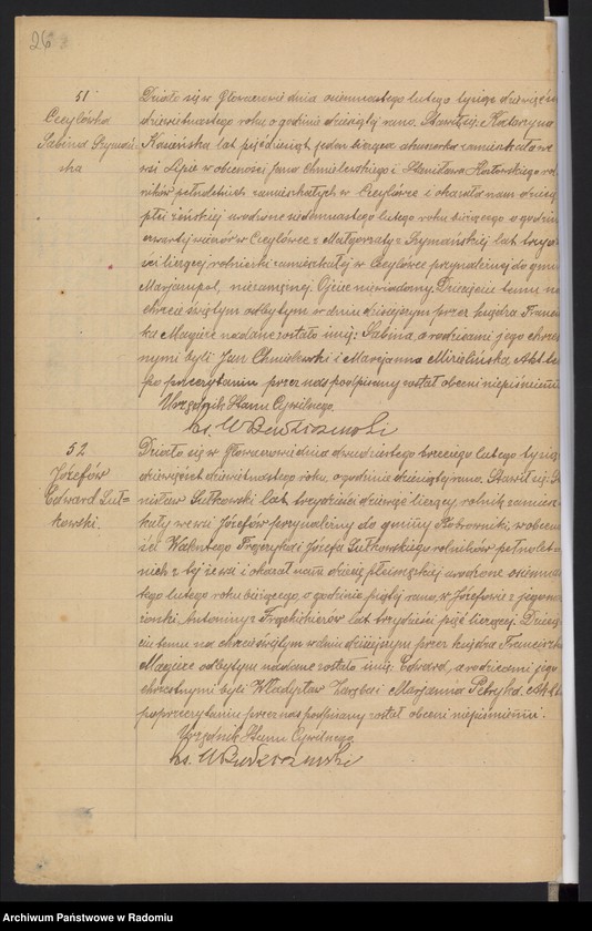 image.from.unit.number "Urząd Stanu Cywilnego w Głowaczowie Akta urodzeń, małżeństw, zgonów 1919 rok"