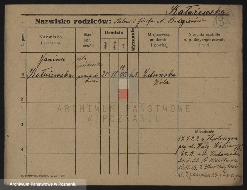 Obraz 19 z jednostki "Kałużewicz - Kaminowski"