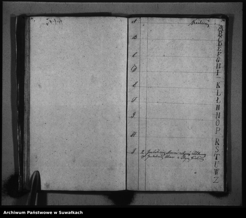 image.from.unit.number "Duplikat Aktów Urodzonych, Umarłych i Zaślubionych Okręgu Parafij Puńskiej Wyznania Mojżeszowego 1833 rok."