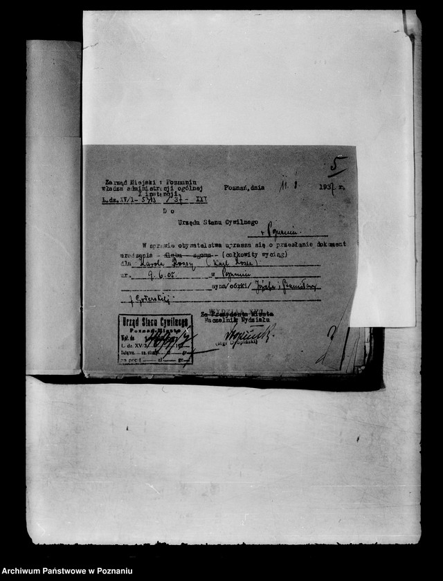 Obraz 9 z jednostki "Karol Rossa /sprawa obywatelstwa/"