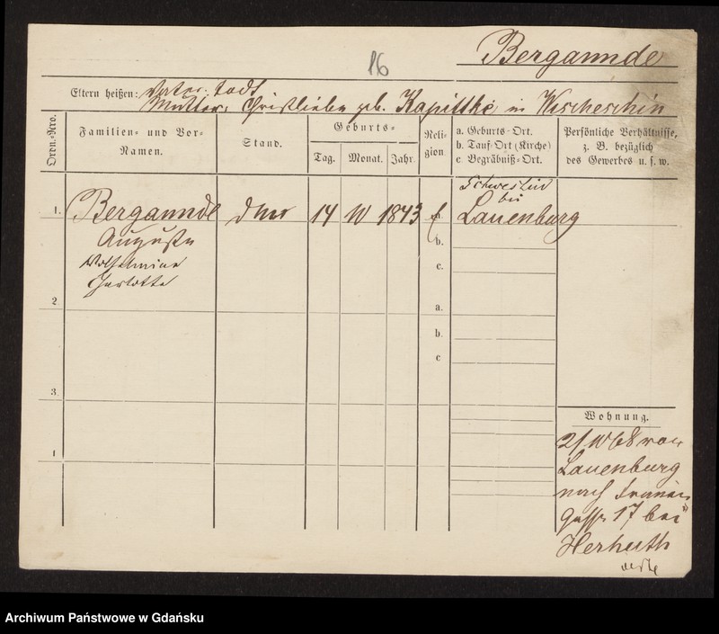 image.from.unit.number "Karty meldunkowe: Bergan - Berlau"