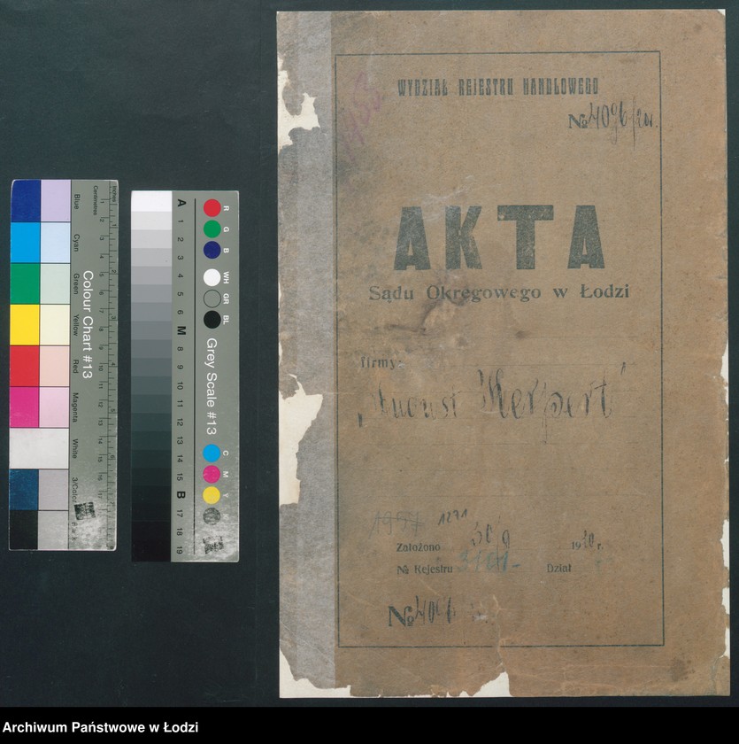 Obraz 2 z jednostki "August Kerpert- handel artykułami włókienniczymi, chemikaliami i bawnikami"