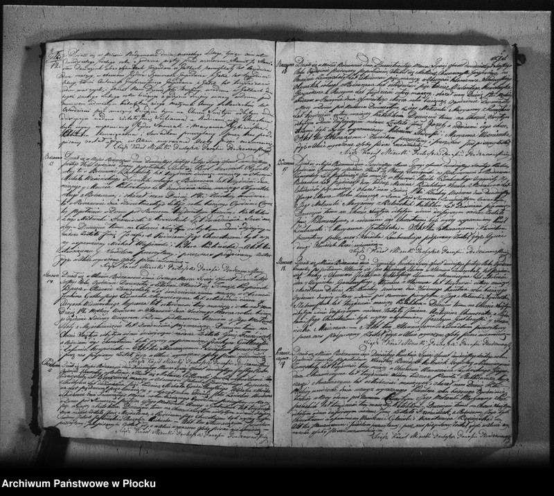 Obraz 5 z jednostki "Akta urodzeń, małżeństw i zgonów"