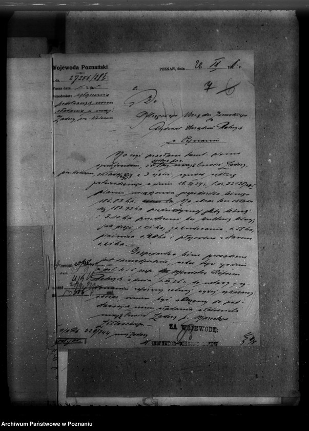 Obraz 11 z jednostki "Majętność leśna Zadory powiat kościański"