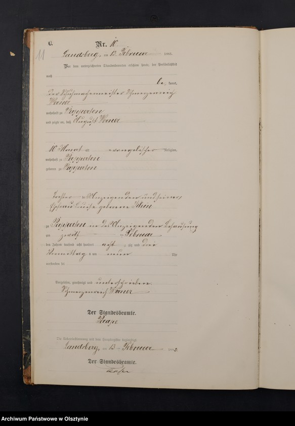 image.from.unit.number "Sterbe-Neben-Register Nr 1 - 77"