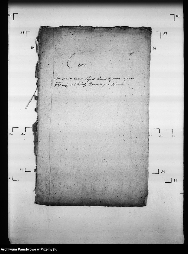 Obraz 5 z jednostki "[Kopie ksiąg metrykalnych parafii Wysowa z filią Blechnarka (dekanat Gorlice)]"