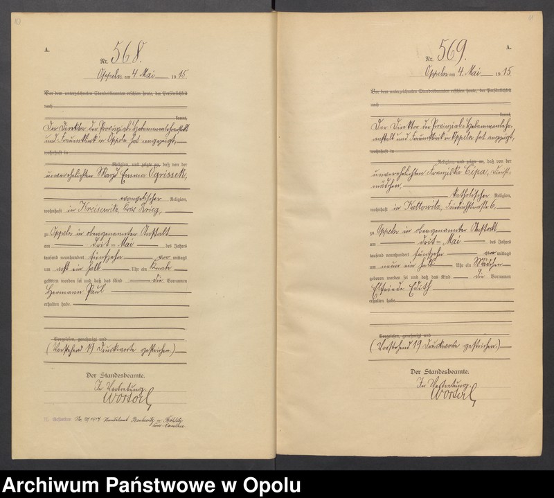 image.from.unit.number "[Księga urodzeń Rok 1915] Nr 560-1071"