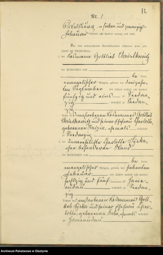 image.from.unit.number "Heiraths-Haupt-Register Nr 1 - 17"