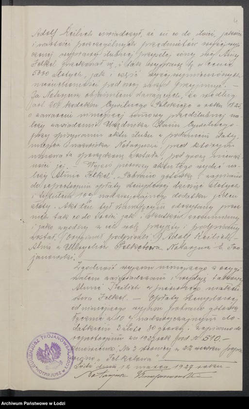 Obraz 6 z jednostki "Adolf Kajlich – przedsiębiorstwo murarskie"