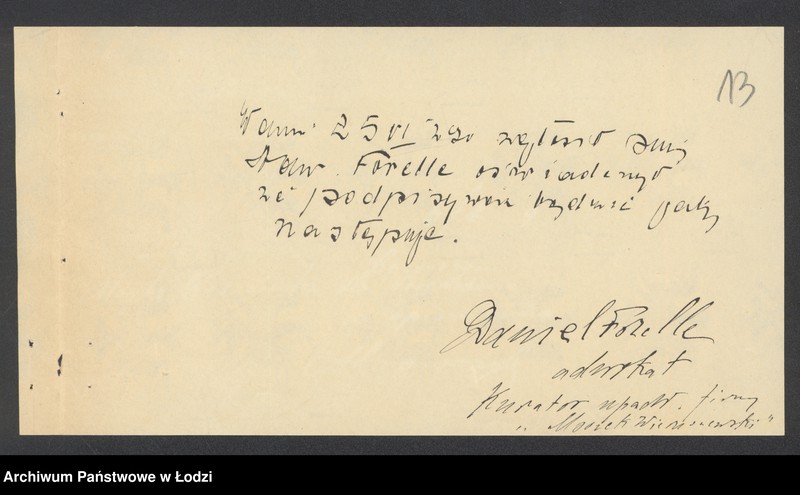 Obraz 15 z jednostki "Moszek Wieruszewski- sprzedaż manufaktury"