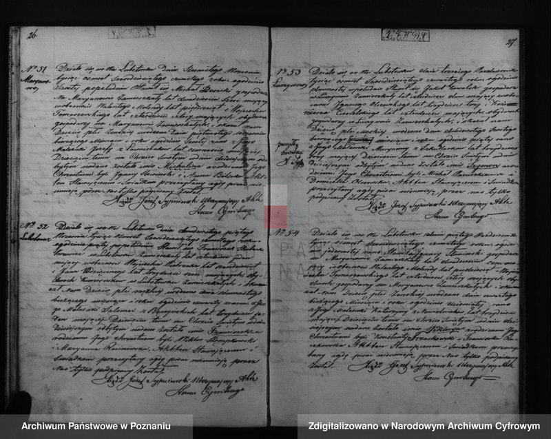 Obraz 16 z jednostki "Duplikat urodzeń, małżeństw i zgonów"