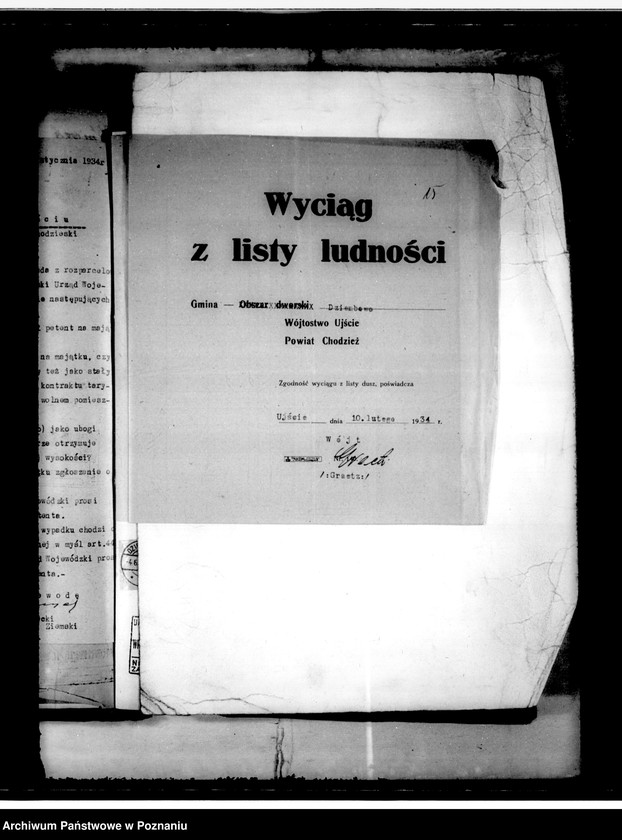 Obraz 18 z jednostki "Dziembowo - odprawy z art.. 44 reformy rolnej powiatu chodzieskiego"