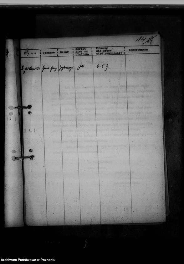 Obraz 18 z jednostki "Wohnungsfürsorge für Deutsche in Posen. Rundfunksempfanganlagen"