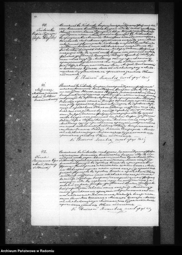 image.from.unit.number "Akty ob urodivših, brakosočetavšihsâ i umerših v Glovačovskom prihode za 1882 god"