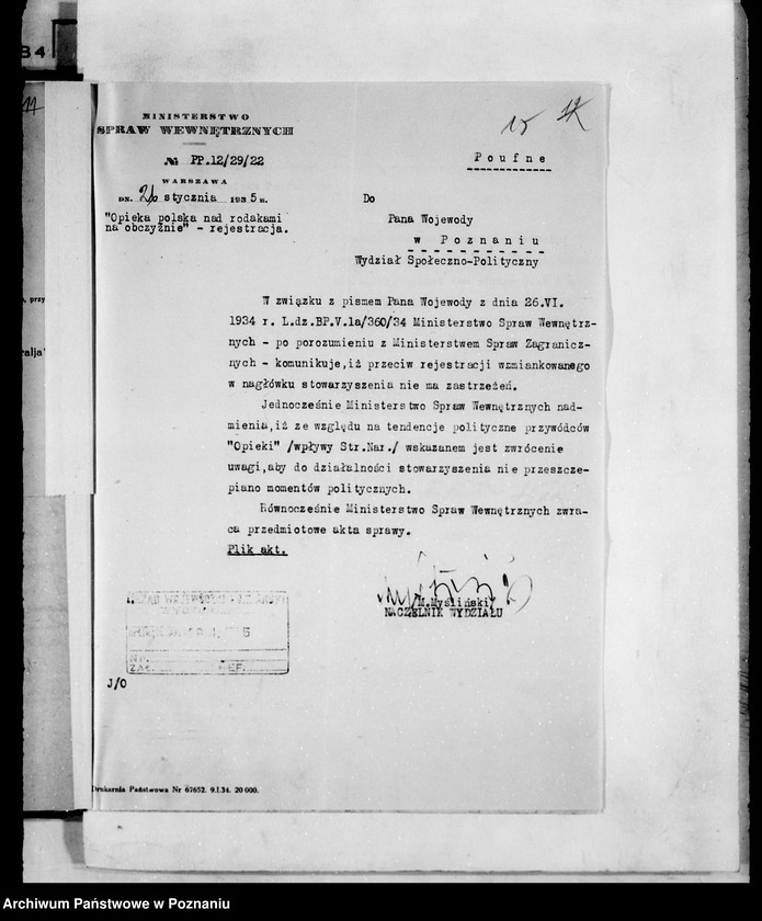 Obraz 19 z jednostki "/Opieka Polska nad Rodakami na Obczyźnie/"