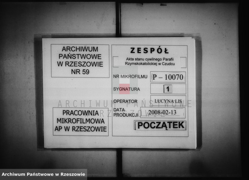 image.from.unit.number "Księga zejścia za lata 1835-1850 - odpis Czudec"