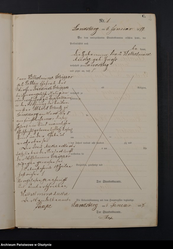 image.from.unit.number "Sterbe-Neben-Register Nr 1 - 107"