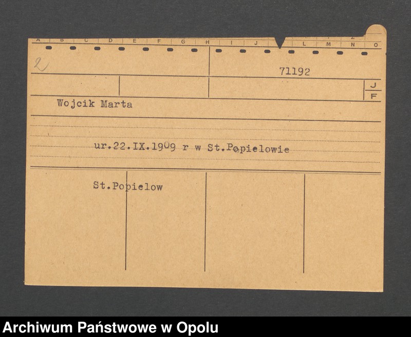 Obraz 4 z jednostki "[Seffczyk Alfons, ur. 26.7.1907, zam. Sandhäuser]"