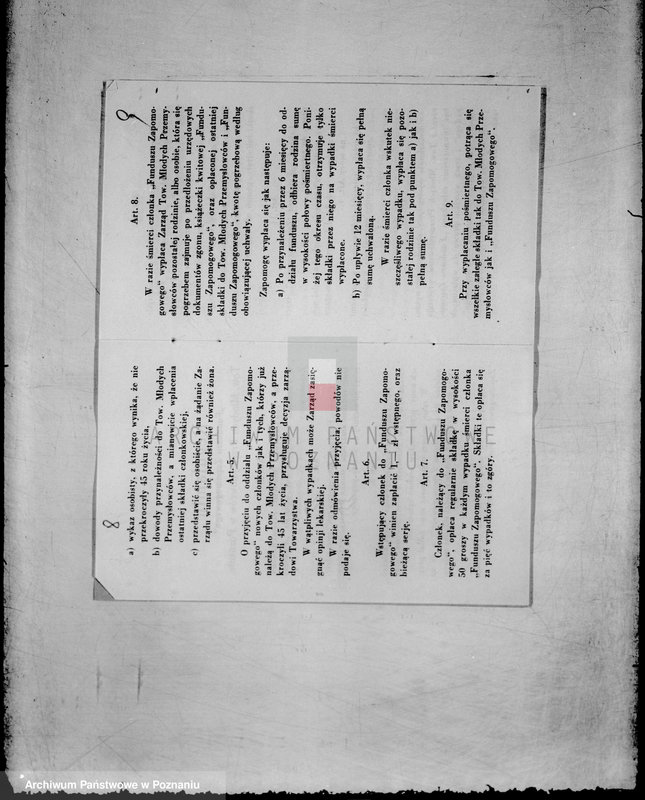 Obraz 12 z jednostki "/Działalność ubezpieczeniowa stowarzyszeń przemysłowych/"