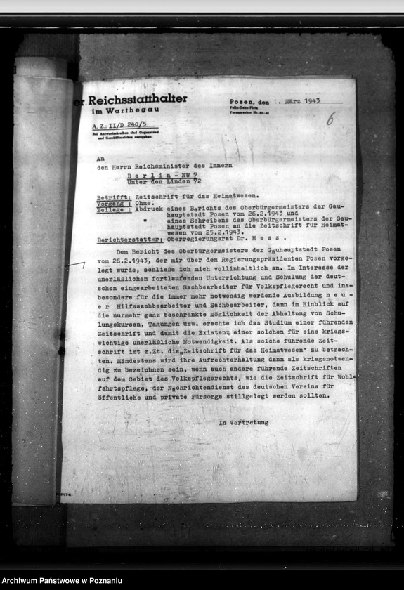 Obraz 10 z jednostki "Zeitschrift für Heimatwesen. Soziale Mitteilungen"