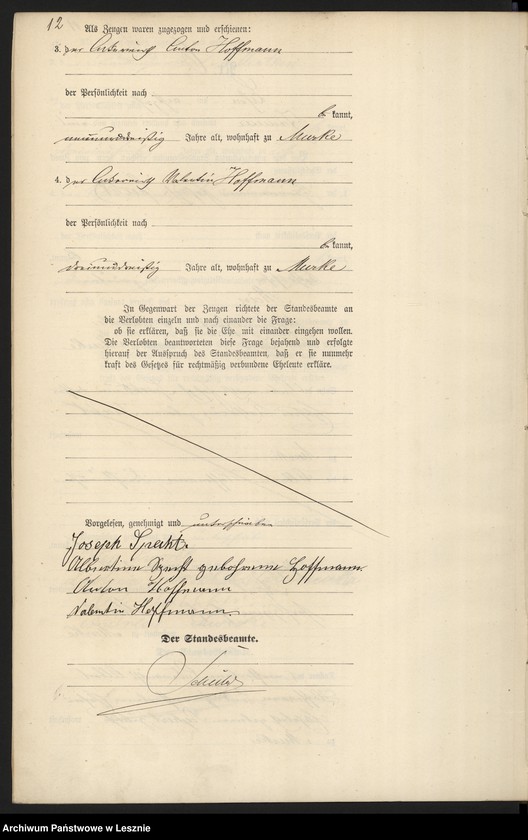 Obraz 15 z jednostki "[Księga małżeństw]"