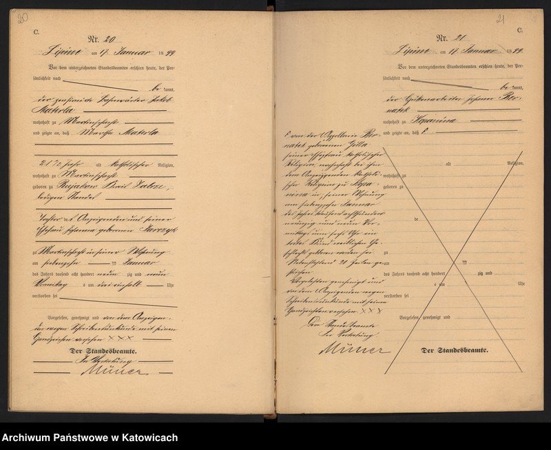 Obraz 13 z jednostki "Księga zgonów nr 1-575"