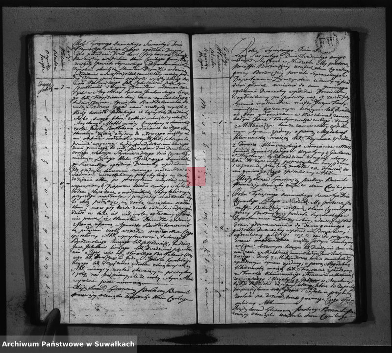 image.from.unit.number "Akta Małżeństwa Stanu Cywilnego Gminy Berznickiey z roku 1816"