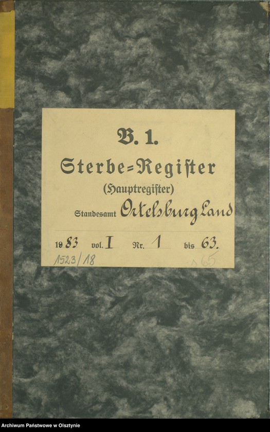 image.from.unit.number "Sterbe-Haupt-Register Nr 1 - 63"