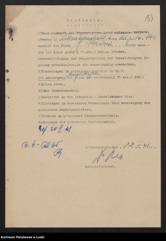 Obraz 12 z jednostki "J. Kerstein - sprzedaż chustek"