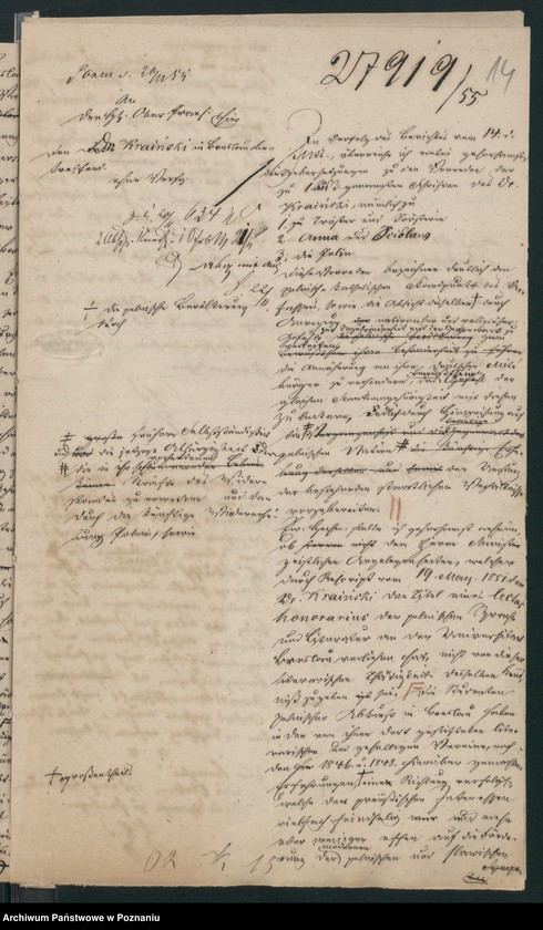 Obraz 18 z jednostki "A. betr. Dr Vinzent Krainski aus Breslau"