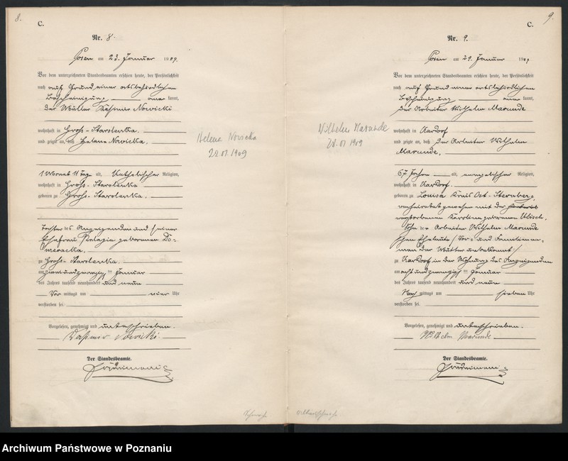 Obraz 7 z jednostki "Księga miejscowa zgonów [Rejestr główny zgonów]"