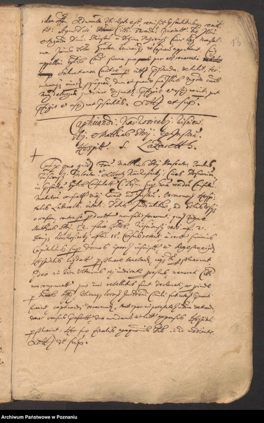 Obraz 9 z jednostki "Acta consularia civitatis Posnaniae."