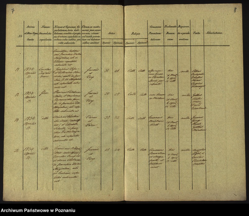 Obraz 7 z jednostki "Księga małżeństw"