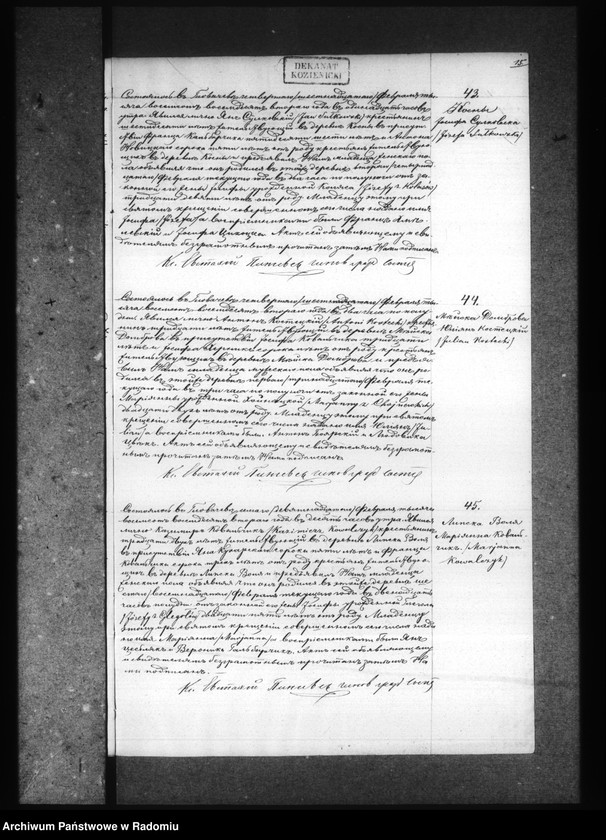 image.from.unit.number "Akty ob urodivših, brakosočetavšihsâ i umerših v Glovačovskom prihode za 1882 god"