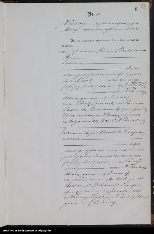 image.from.unit.number "Heiraths-Neben-register nr 1 - 28"