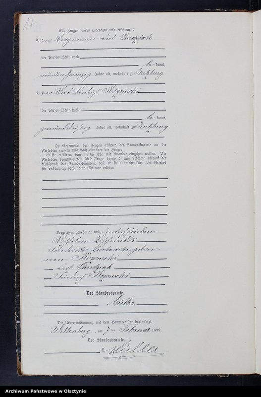 Obraz 19 z jednostki "Heiraths-Neben-Register Nr 1 - 50"