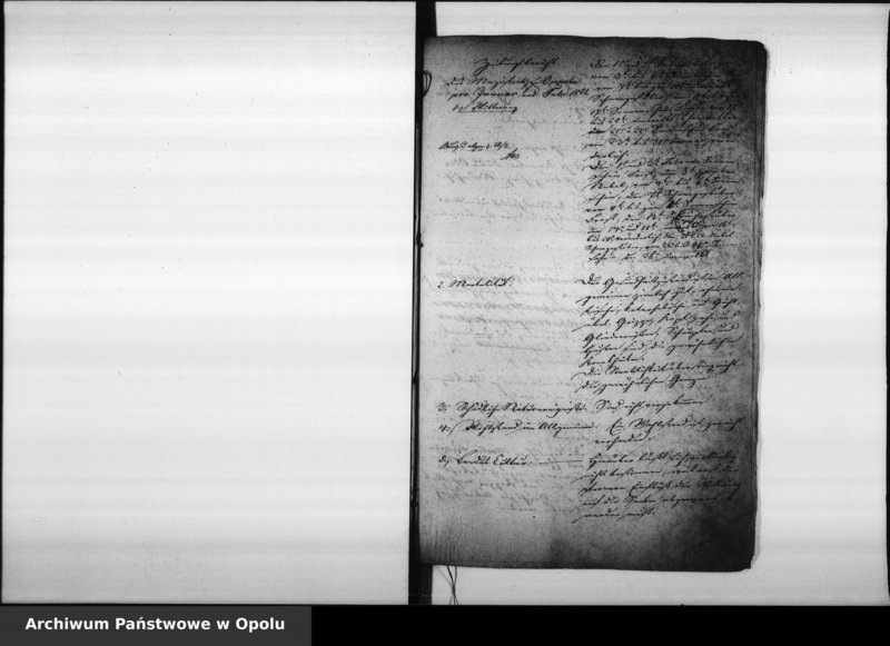 Obraz 5 z jednostki "Acta des Magistrats zu Oppeln betreffend die Erstattung der Zeitungsberichte de anno 1851- 1866"